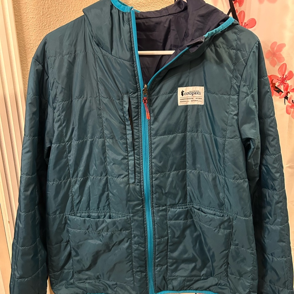 Cotopaxi Teal Quilted Jacket